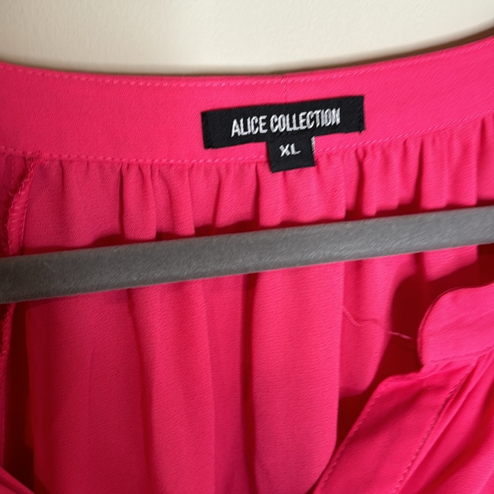 Alice Collection Pink Tunic Style Blouse - Picture 2 of 4
